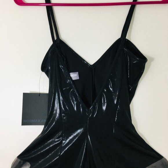 Norma Kamali Wonder Women's One-Piece Black Swimsuit Size XS and S - Picture 8 of 14